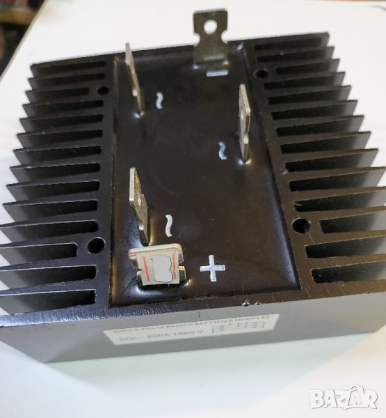 Трифазен диоден мостов токоизправител 200A 1600V 200 ампера 1600 волта, снимка 1