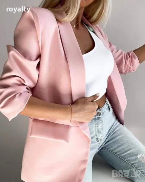 Розово пролетно сако , снимка 1
