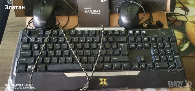 гейминг клавиатура с мишка , снимка 1