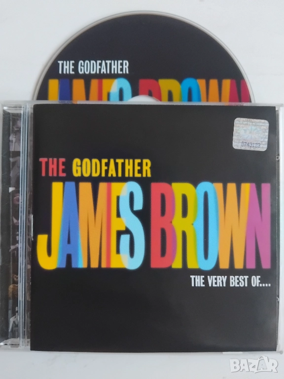 James Brown – The Godfather (The Very Best Of James Brown) - оригинален диск музика, снимка 1