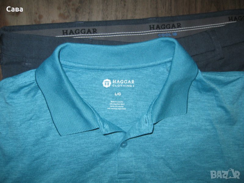 Къси панталони и блуза  HAGGAR   мъжки,Л-ХЛ, снимка 1