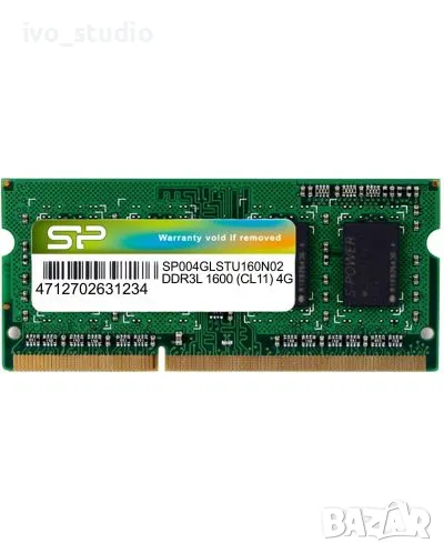 Silicon Power 4GB DDR3 1600MHz SP004GLSTU160N02, снимка 1