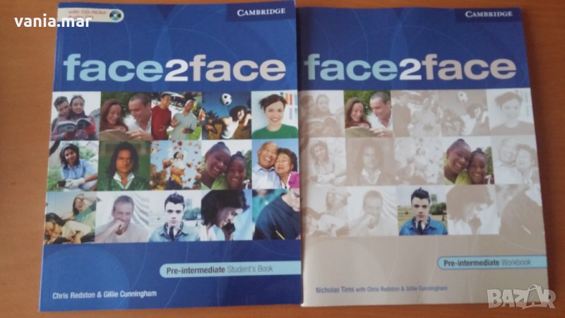 Учебник + CD и тетрадка по английски Pre-intermediate, Кембридж, снимка 1