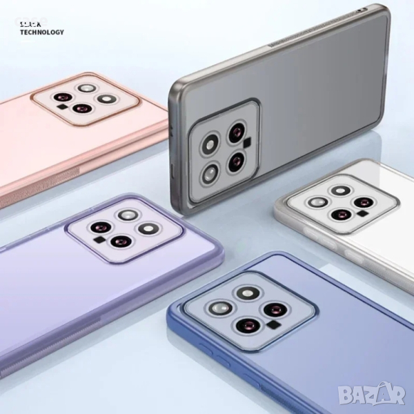 Xiaomi 14,14 pro силиконов кейс с протектор за камерите, снимка 1