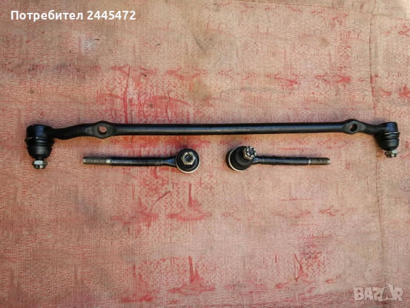 Средна кормилна щанга + дълги накрайници Фиат 125 Полски, снимка 1