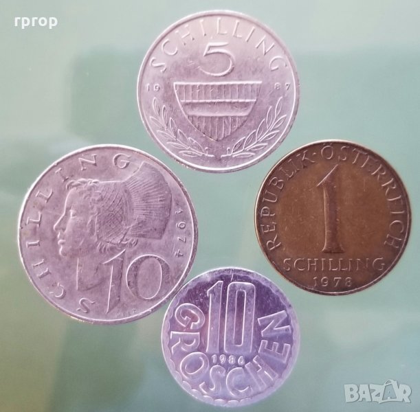 Монети . Австрия . Австрийски шилинги ., снимка 1
