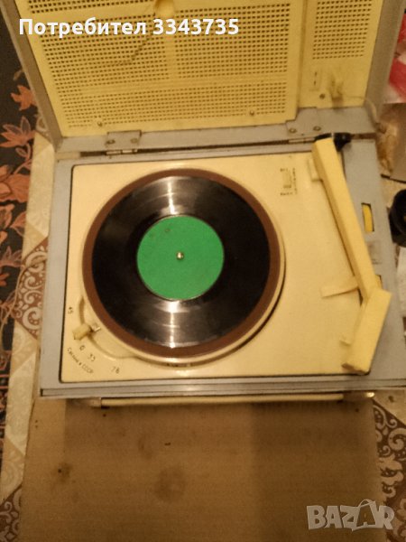 КОНЦЕРТНЪЙ 3 руски грамофон рядък  модел  модел., снимка 1