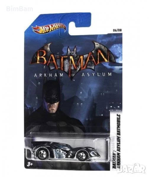 Количка Hot Wheels 2012 Batman Arkham Asylum Batmobile, снимка 1