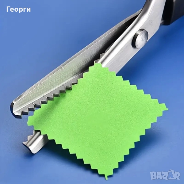Шивашка ножица зиг-заг, снимка 1