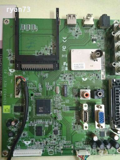 Mainboard 32av833 rev 1.03 от Todhiba 32el833g, снимка 1