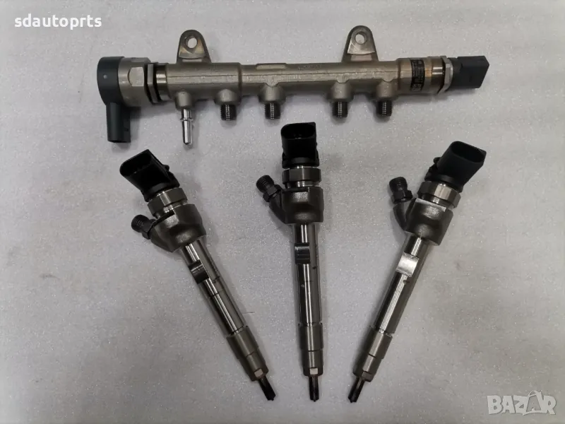 К-т 3 Дюзи с Рейка 8579232 BMW B37C15A F40 116d F45 LCI 216d Mini, снимка 1