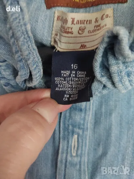 Ralph Lauren Original Size XS-S Риза Деним , снимка 1