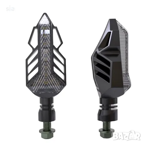 Мигачи за мотор, оранжева светлина, 2бр, снимка 1