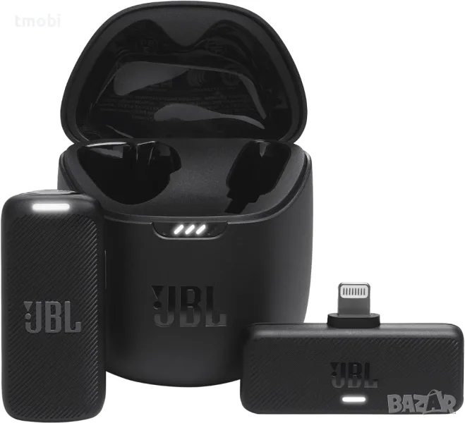 Безжичен микрофон брошка JBL Quantum Stream Wireless Lightning за iPhone и iPad, снимка 1