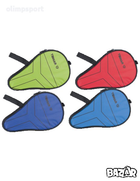 калъф за хилка за тенис на маса Tibhar Round Cover T-Collection нов , снимка 1