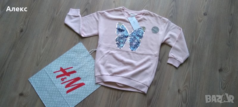 Нова!!! H&M - блуза 8-10г, снимка 1