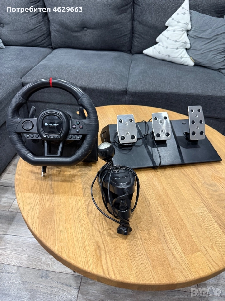 GAMING волан за плейстейшън и компютър, снимка 1