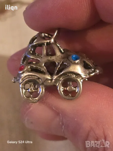 Сребърна кола 800 Проба. Цена 44.99лв, снимка 1