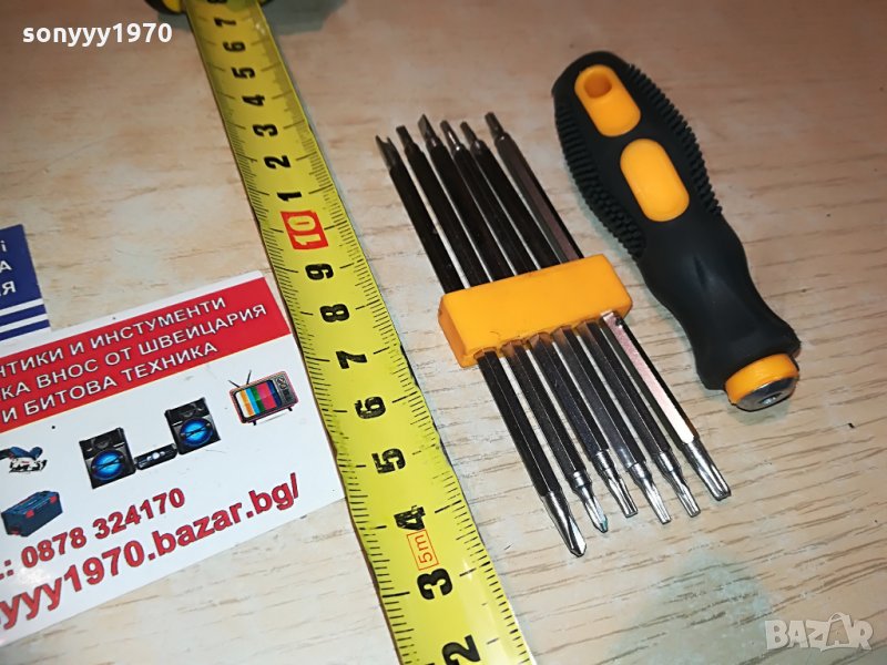 отвертка със специфични накраиници, снимка 1