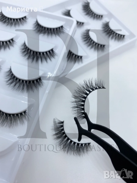 3D мигли естествен косъм • 𝐇𝟏𝟑 •, снимка 1