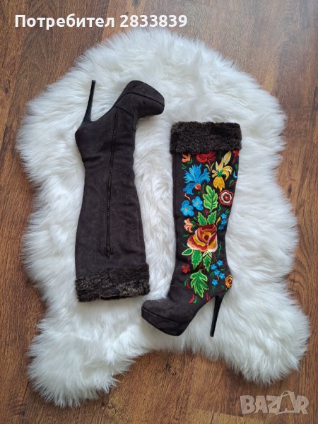 Дамски ботуши на ток Daris Shoes , снимка 1