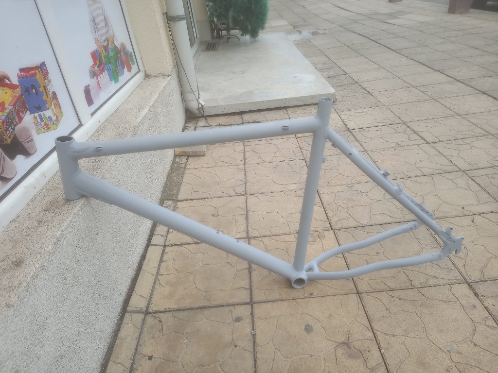 26 цола алуминиева рамка за велосипед колело размер 53 хоризонтално 60 за  стержен 28,6 в Части за велосипеди в гр. Бургас - ID35091685 — Bazar.bg