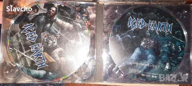 Компакт диск на -  ICED EARTH - GLORIOUS BURDEN , снимка 8 - CD дискове - 38117317