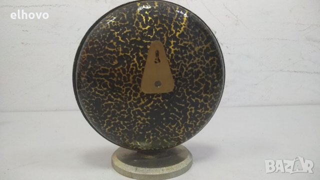 Настолен метален часовник, снимка 3 - Антикварни и старинни предмети - 35057204