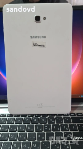 Хубав таблет SAMSUNG smt-580 10ln.цена 70евро, снимка 5 - Таблети - 53513696