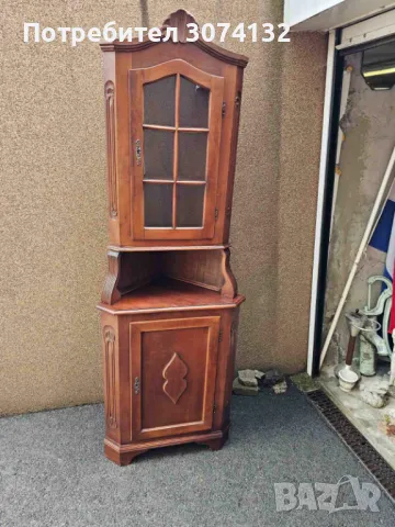 Витрина за ъгъл в стил Барок, снимка 3 - Секции и витрини - 50224577
