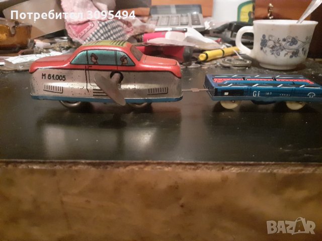 ВЛАКЧЕ.МЕХАНИЧНА ИГРАЧКА. УНГАРИЯ. , снимка 5 - Влакчета, самолети, хеликоптери - 33303930