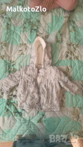 Яке , грейка / ескимос 3-6м ,6-9м Яке George 3-6m -35лв Розово яке 30лв Ескимос 6-9м - 40лв, снимка 1