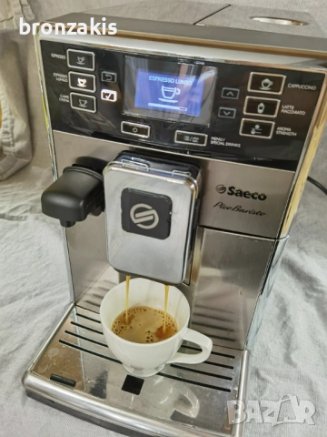 Saeco Piko Baristo - внос от Австрия , неразличима от нова, снимка 6 - Кафемашини - 52580072