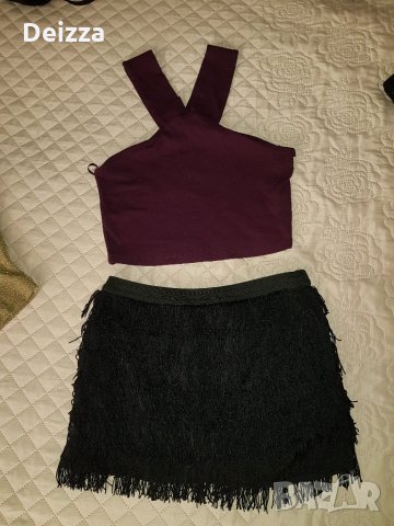 Късо бюстие puul and bear, снимка 2 - Корсети, бюстиета, топове - 26441156