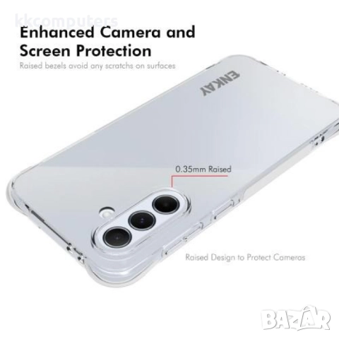 Samsung Galaxy A26 5G ENKAY Силиконов Калъф и Протектор, снимка 3 - Калъфи, кейсове - 51450756