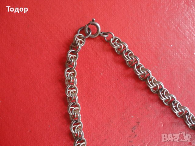 Невероятен сребърен ланец верига синджир 835 , снимка 3 - Колиета, медальони, синджири - 40685467