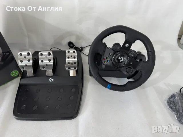 Волан с педали - Logitech G920 - 941-000124, снимка 3 - Други игри и конзоли - 50005763