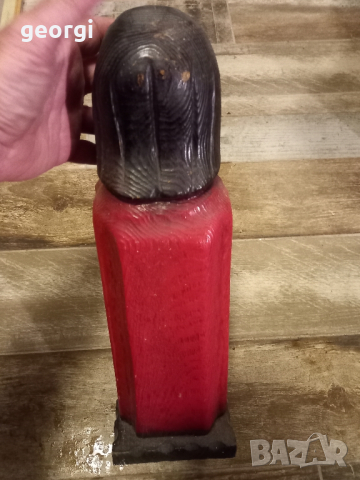 дърворезбована кутия за вино монах уникат   13/2, снимка 7 - Декорация за дома - 44845153