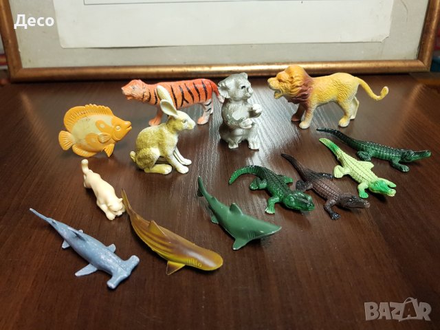 Пластмасови играчки фигурки животни., снимка 1