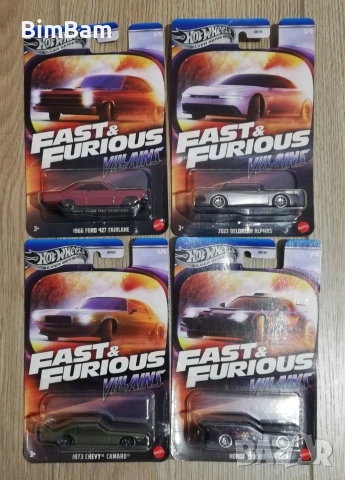 Оригинални колички Hot Wheels - различни модели 