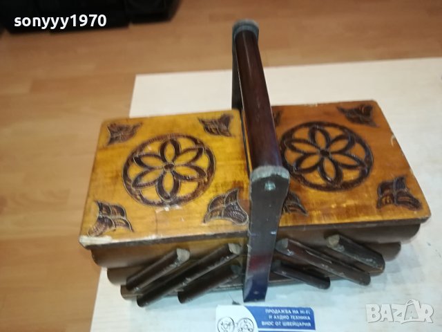 КРАСИВА КУТИЯ ОТ ФРАНЦИЯ 0301241602, снимка 5 - Антикварни и старинни предмети - 43641445