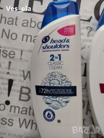 Head & Shoulders Classic Clean шампоан против пърхот 2 в 1 /540 мл./, снимка 1 - Продукти за коса - 40691950