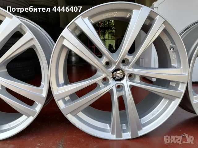 Оригинални джанти 19" 5х112 Seat, снимка 4 - Гуми и джанти - 50508420