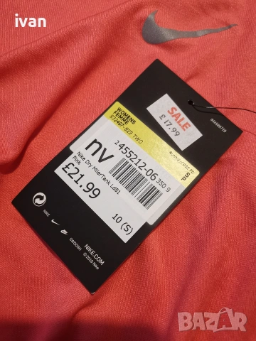 Running Nike Dry Miler Tank. Дамски спортен потник размер S, снимка 2 - Спортни екипи - 53008759