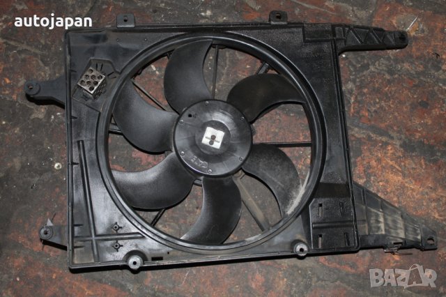 Перка охлаждане двигател радиатор климатик Рено сценик 1.9дци 102кс 02г Renault scenic 1.9dci 102hp 