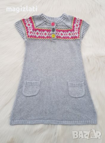 Детска плетена рокля Carter's - 3 години, снимка 5 - Детски рокли и поли - 42973115