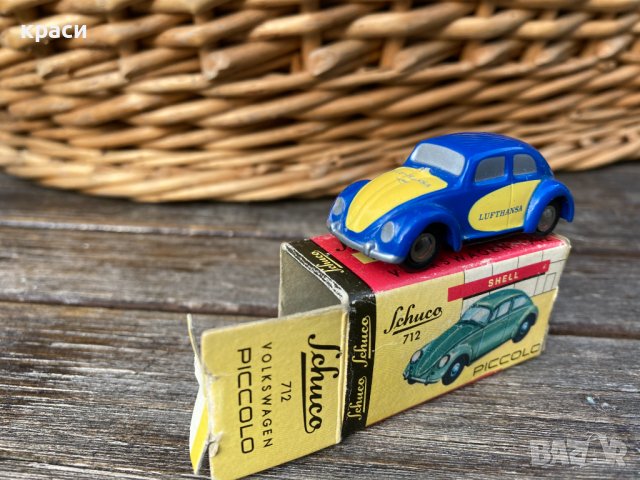 Piccolo Schuco - VW BEETLE + Оригинална кутия, снимка 4 - Колекции - 42939781