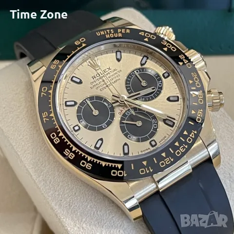 Rolex Cosmograph Daytona 40mm Yellow Gold Champagne Dial Ceramic Automatic Различни Варианти, снимка 4 - Мъжки - 48184171