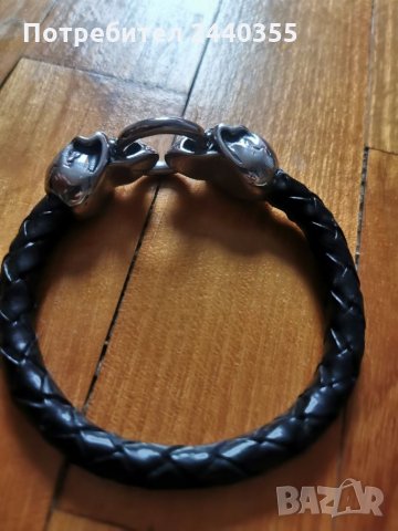 Мъжка гривна стомана , снимка 8 - Гривни - 27164975