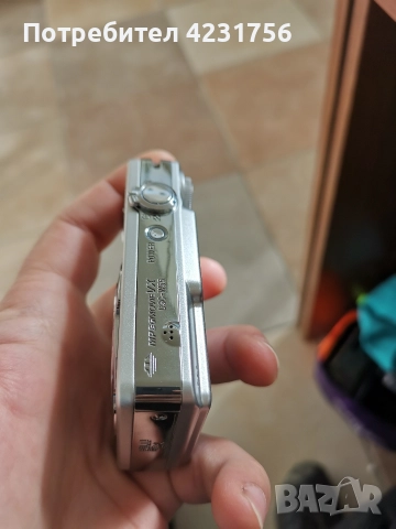 Sony CyberShot DSC-W55 - silver + HG Duo карта 1GB+ батерия + калъф, снимка 6 - Фотоапарати - 52548777